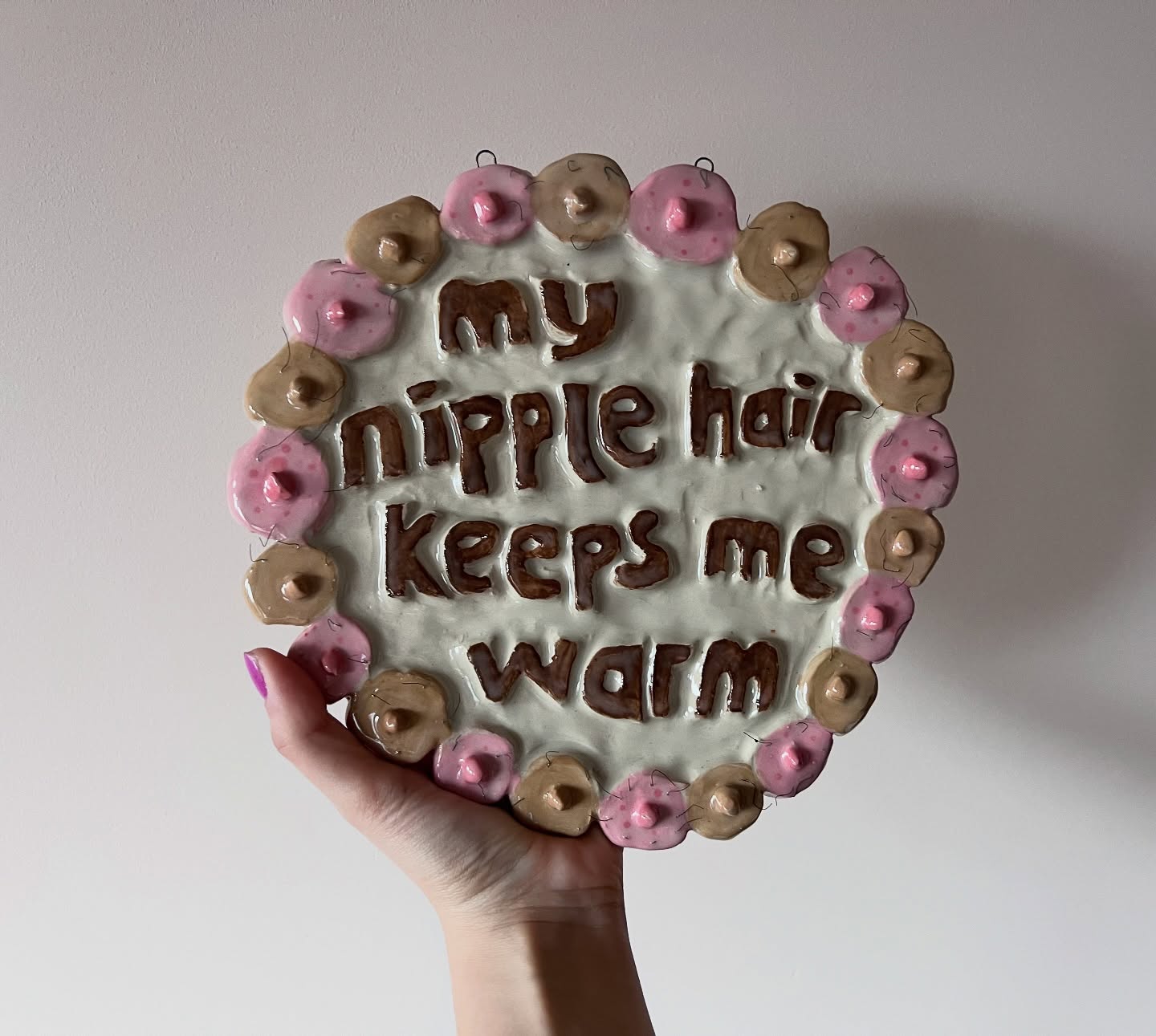 My inner hater — handmade ceramic by Potpuri